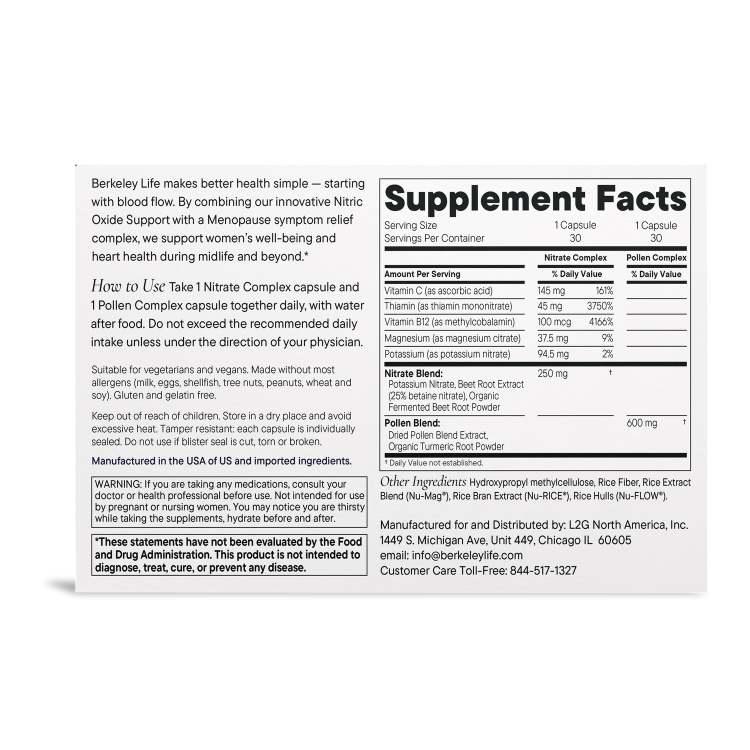 Menopause and Heart Health Support