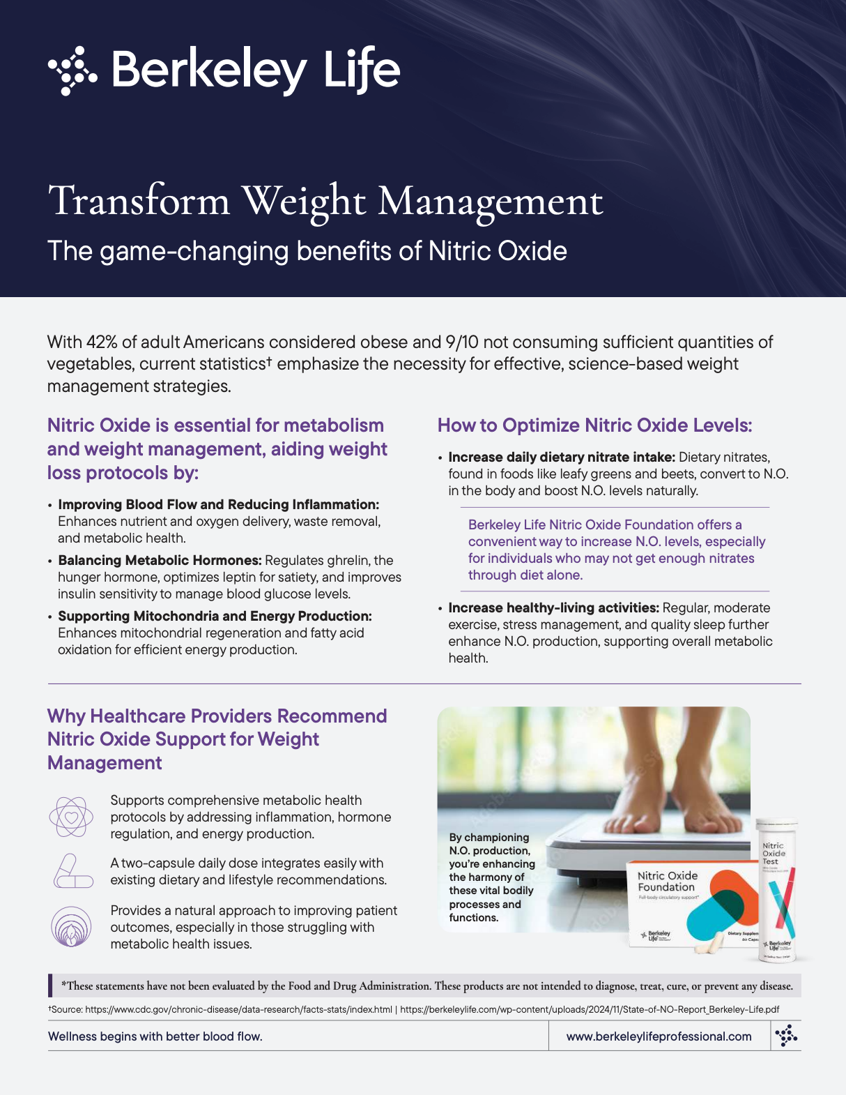 Weight Management One-Sheet