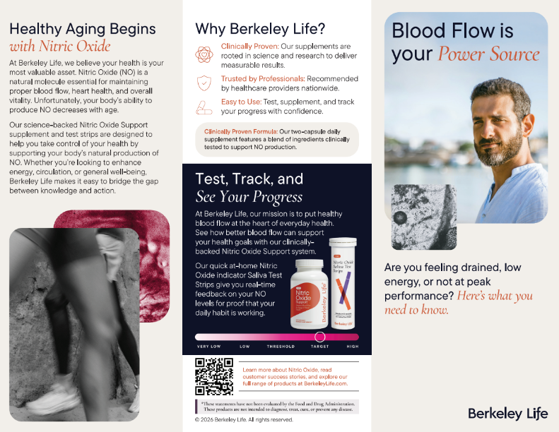 Men's Health Trifold