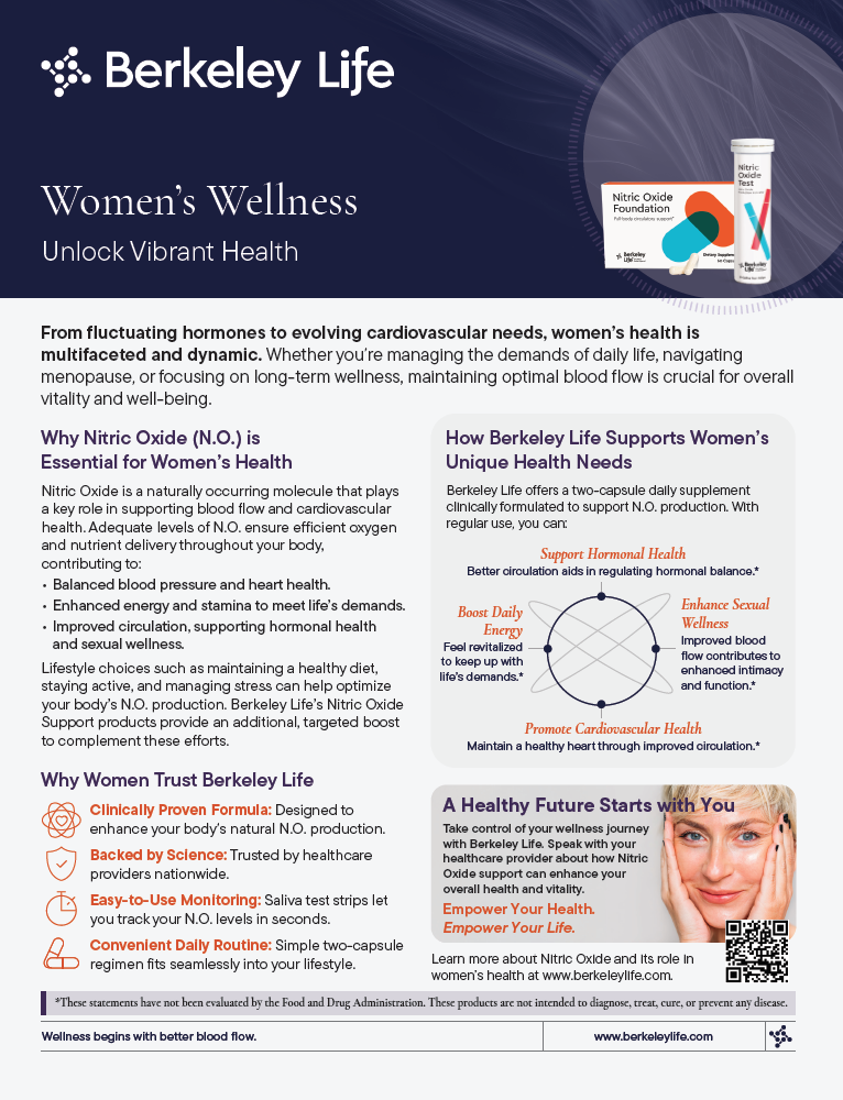 Women's Health 1-Sheet