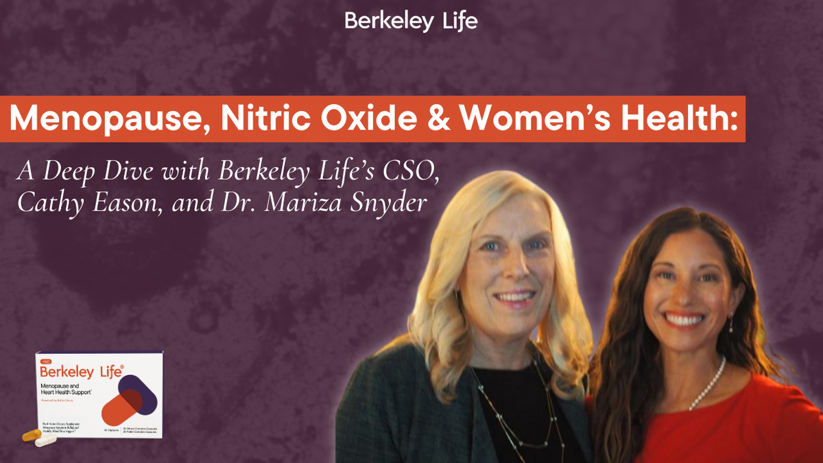 Menopause, Nitric Oxide & Women’s Health: A Deep‑Dive with Cathy Eason & Dr. Mariza Snyder