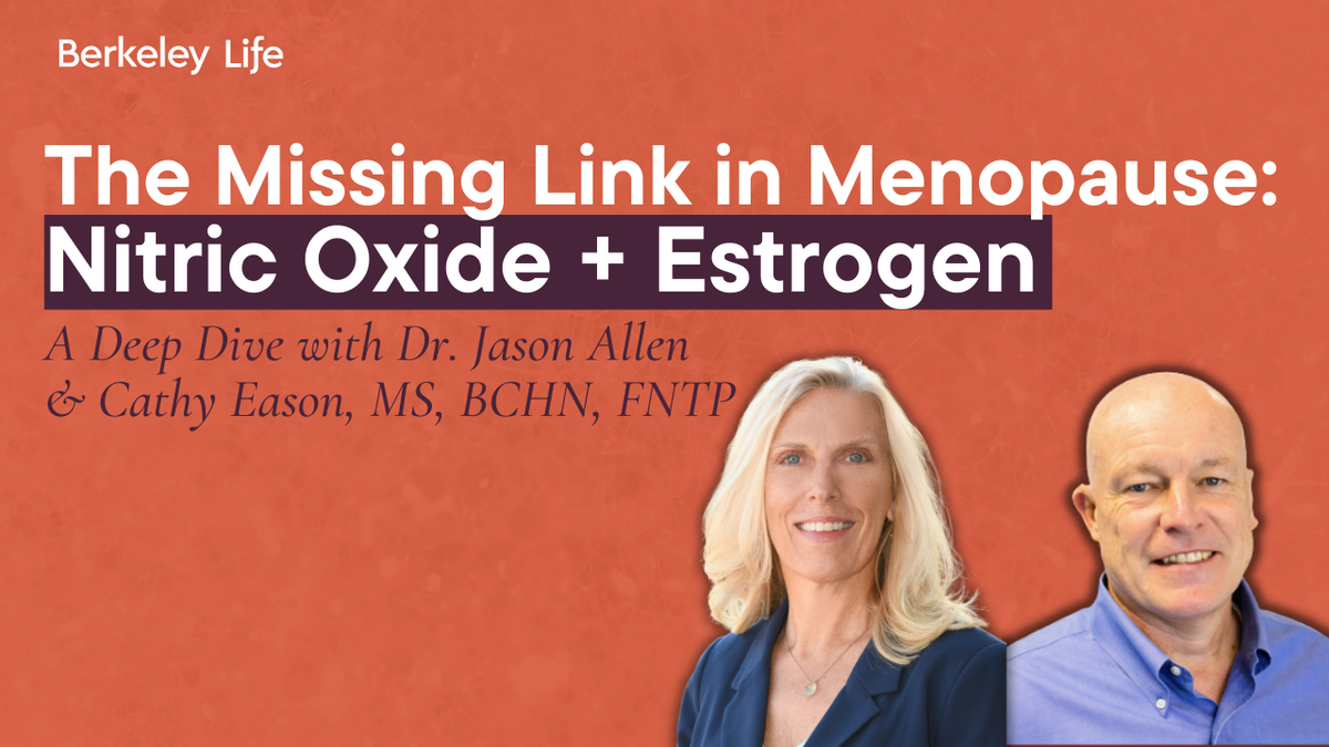 Nitric Oxide, Estrogen & Menopause: A Deep Dive with Dr. Jason Allen & Cathy Eason
