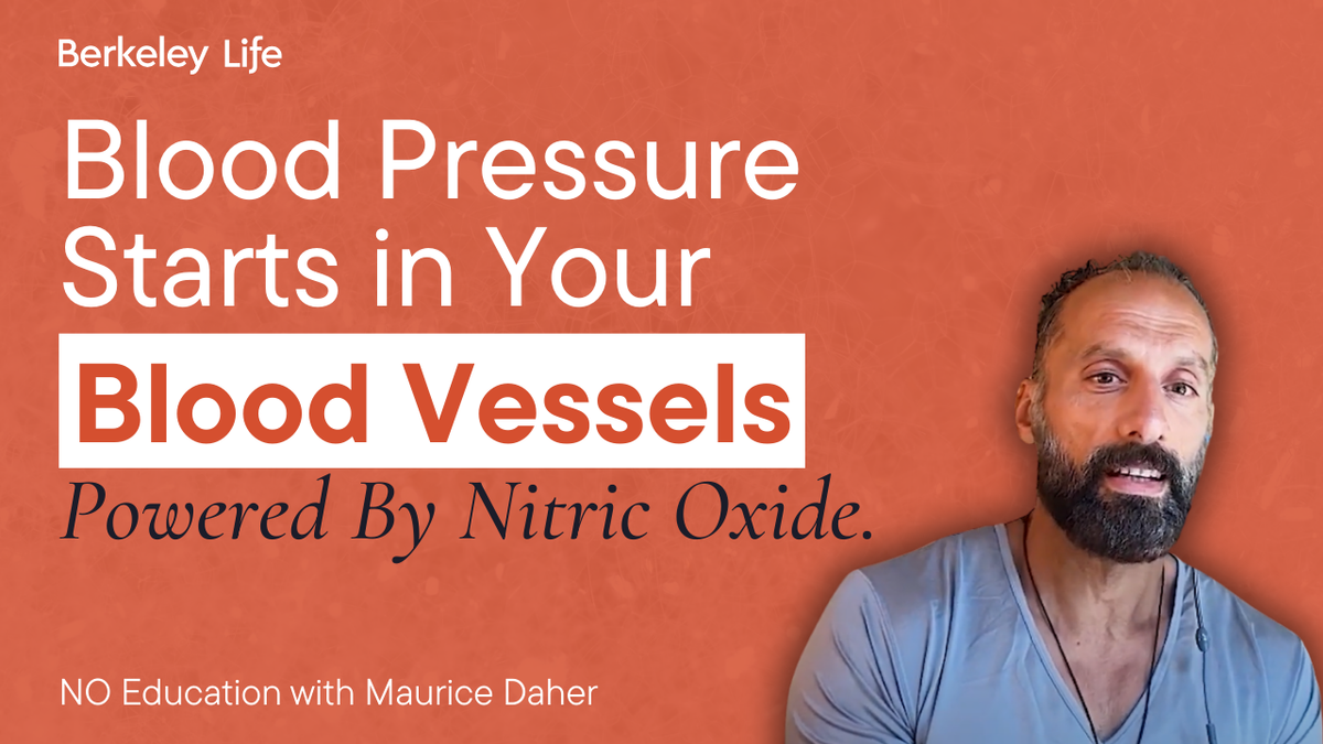 Heart Health & Blood Pressure: How Nitric Oxide Keeps Your Vessels Flexible | With Maurice Daher