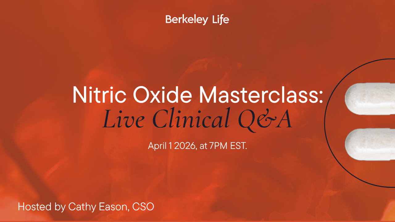 Nitric Oxide Masterclass: Live Clinical Q&A | April 1