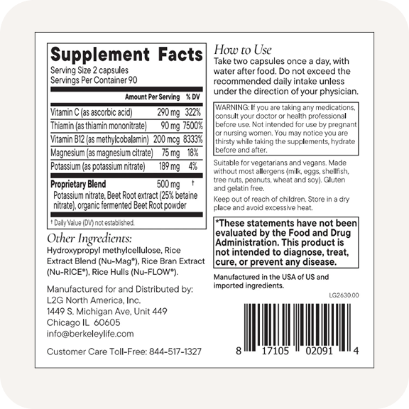 SUPPLEMENT FACTS