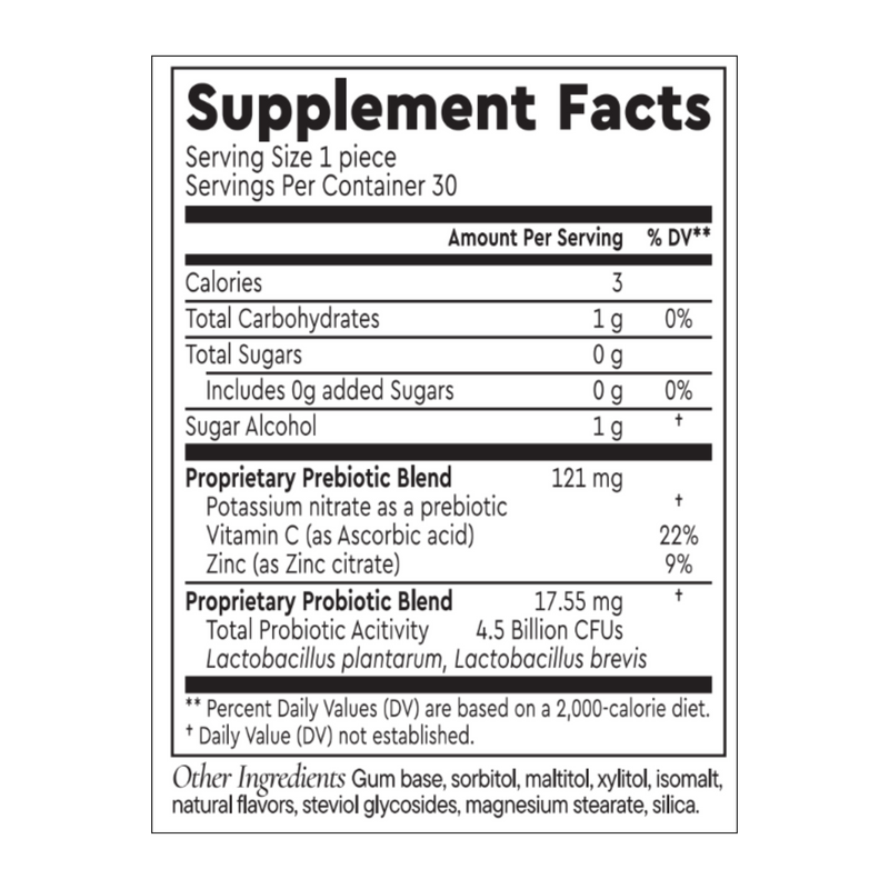 Balance Prebiotic Nitrate Gum